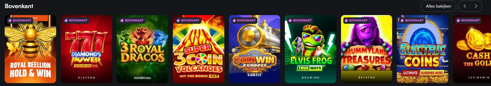 Overzicht van online slots met diverse thema’s